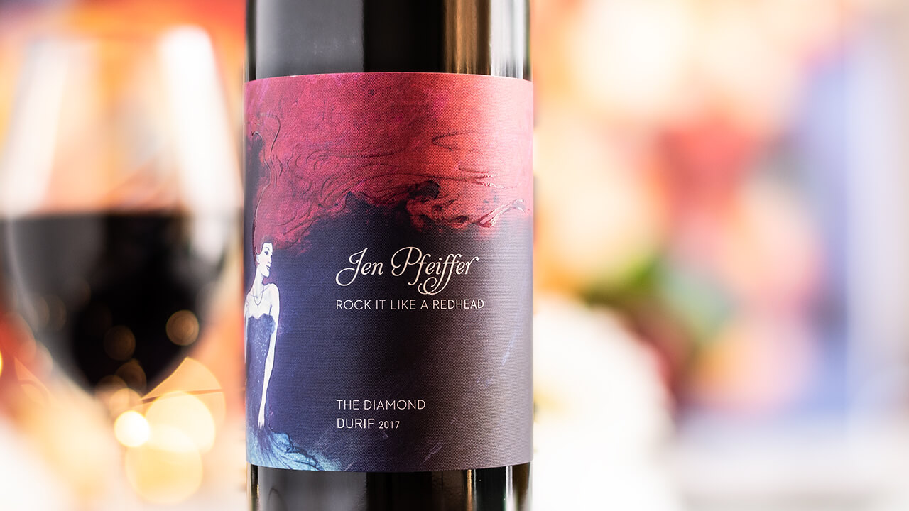 Jen Pfeiffer The Diamond Durif 2017 Naked Wines